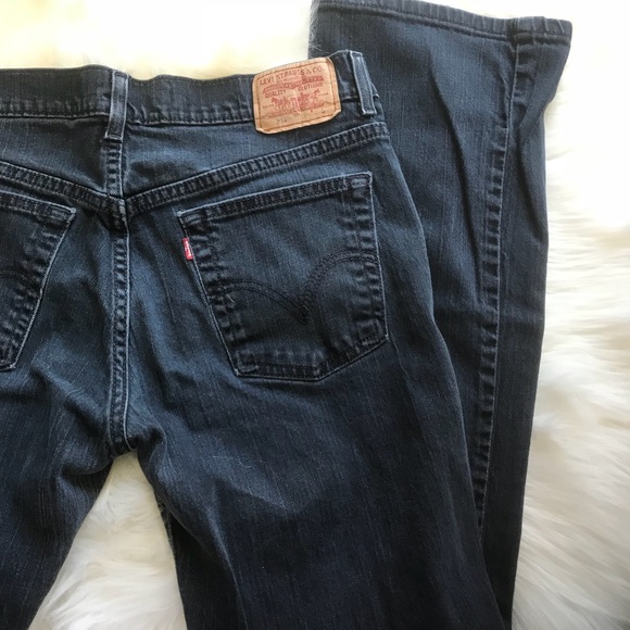 Levi's Denim - 🦋 LEVIS 515 BOOTCUT JEANS BLACK SIZE 10